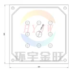 1500mm Камерная фильтровальная пластина (6)