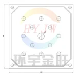 2000mm Камерная фильтровальная пластина (6)