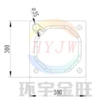 300mm Камерная фильтровальная пластина (2)