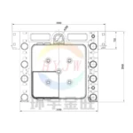 JWFFP2512 Резиновая диафрагменная фильтровальная плита (10)