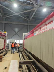 Установк а фильтр-пресса